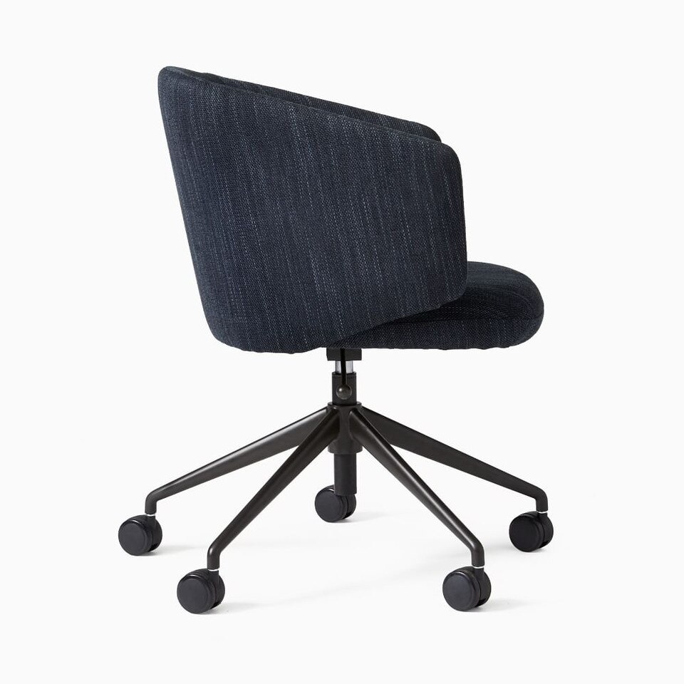 Crescent Swivel Office Chair West Elm UK